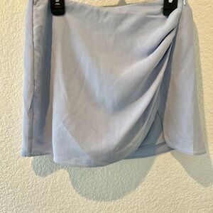 Cotton Candy Light Blue Mini Skirt/Skort